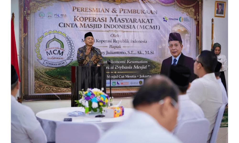 Menteri Koperasi Dorong Koperasi Berbasis Masjid Jadi Pusat Perputaran Ekonomi Umat