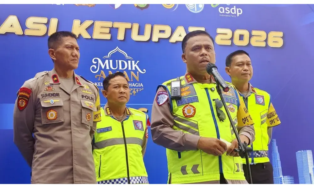 Korlantas Polri Sebut 25 Persen Kendaraan Sudah Tinggalkan Jakarta pada Hari Ketiga Operasi Ketupat 2026