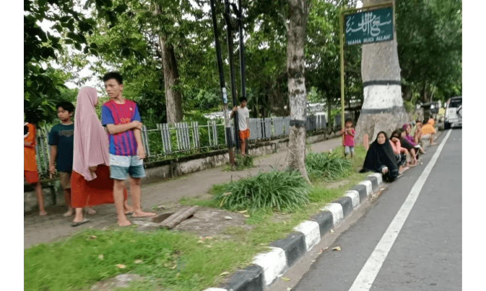 Fenomena Pengemis dan Manusia Silver Meningkat di Mataram Jelang Lebaran