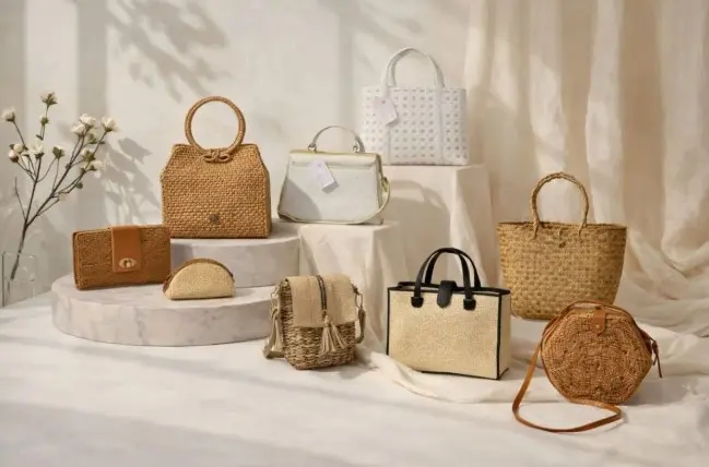 Kerajinan Serat Alam TSDC Bali Tembus Pasar Global Berkat Inovasi Desain dan Dukungan UMKM