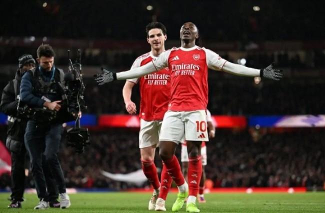 Arteta Apresiasi Performa Mengesankan Eze Usai Bawa Arsenal Lolos ke Perempat Final Liga Champions