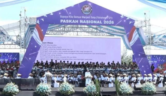 Perayaan Paskah Nasional 2026 di Manado Dimeriahkan Choky Sihotang dan Maria Shandi