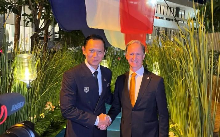 AHY Ajak Belanda Perkuat Kerja Sama Pengelolaan Air untuk Atasi Banjir hingga Krisis Pesisir