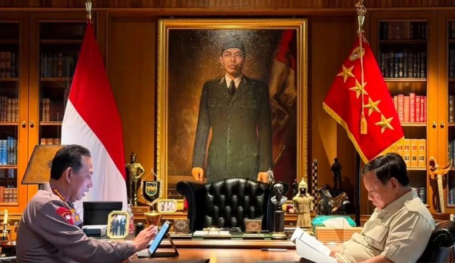 Presiden Prabowo Panggil Kapolri di Hambalang Bahas Keamanan Nasional dan Transformasi Polri