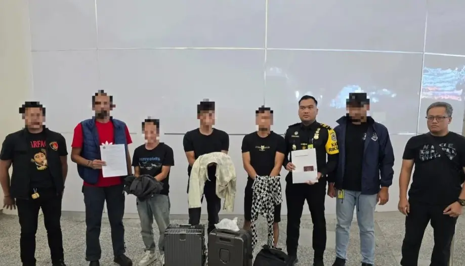 Tiga WNA China Diduga Pelaku Pencurian Berhasil Ditangkap Imigrasi Ngurah Rai Saat Hendak Kabur ke Malaysia