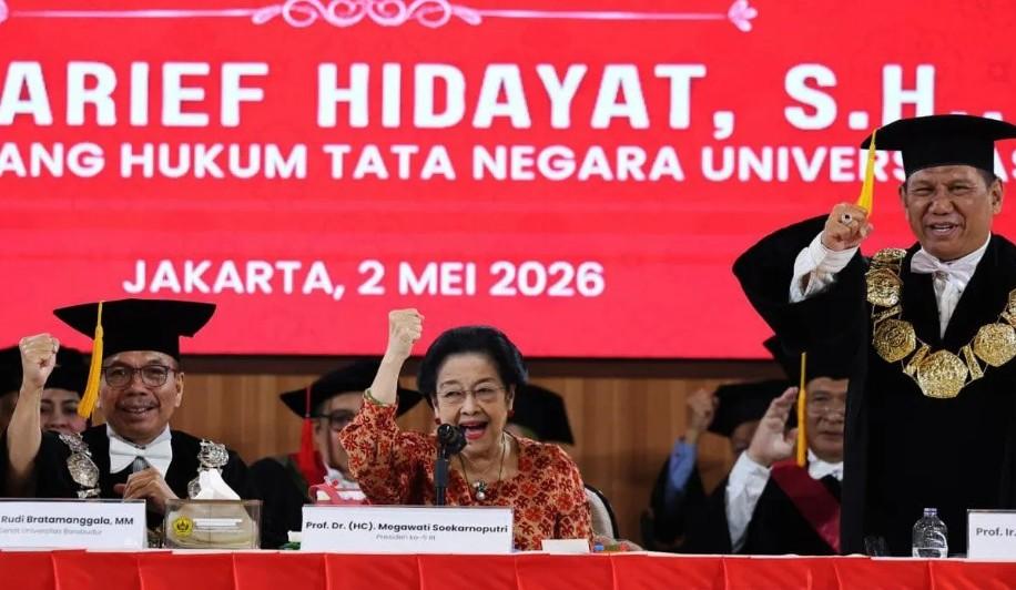 Megawati Soekarnoputri Tegaskan Penguatan Demokrasi Harus Melalui Lembaga Hukum yang Independen dan Akuntabel