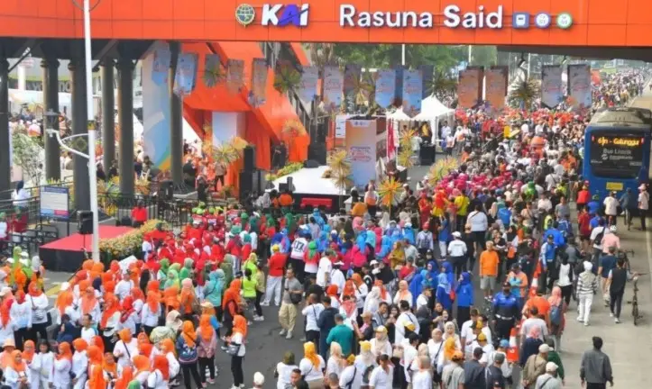 Dishub DKI Siapkan Rekayasa Lalu Lintas dan Transportasi Umum Saat CFD Rasuna Said