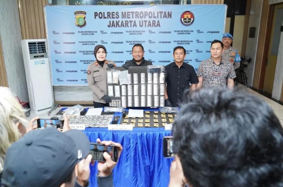 Polisi Bongkar Peredaran Vape Etomidate di Tempat Hiburan Malam Jakarta Utara, Dua Pengedar Ditangkap