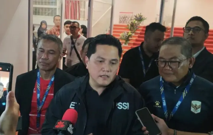 Erick Thohir Berharap Timnas Indonesia Lanjutkan Tren Kemenangan Saat Hadapi Mozambique