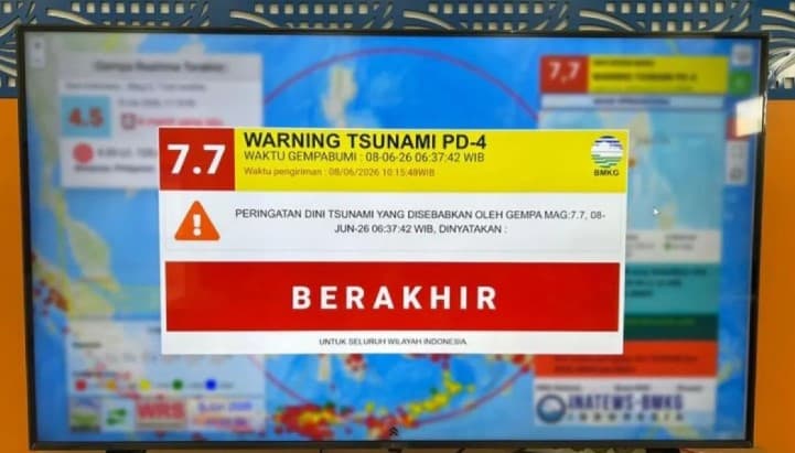 Peringatan Tsunami Dicabut, Warga Gorontalo Utara Kembali ke Rumah