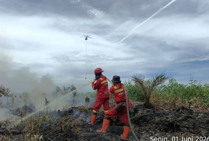 Riau Tambah Dua Helikopter Water Bombing BNPB untuk Percepat Pemadaman Karhutla