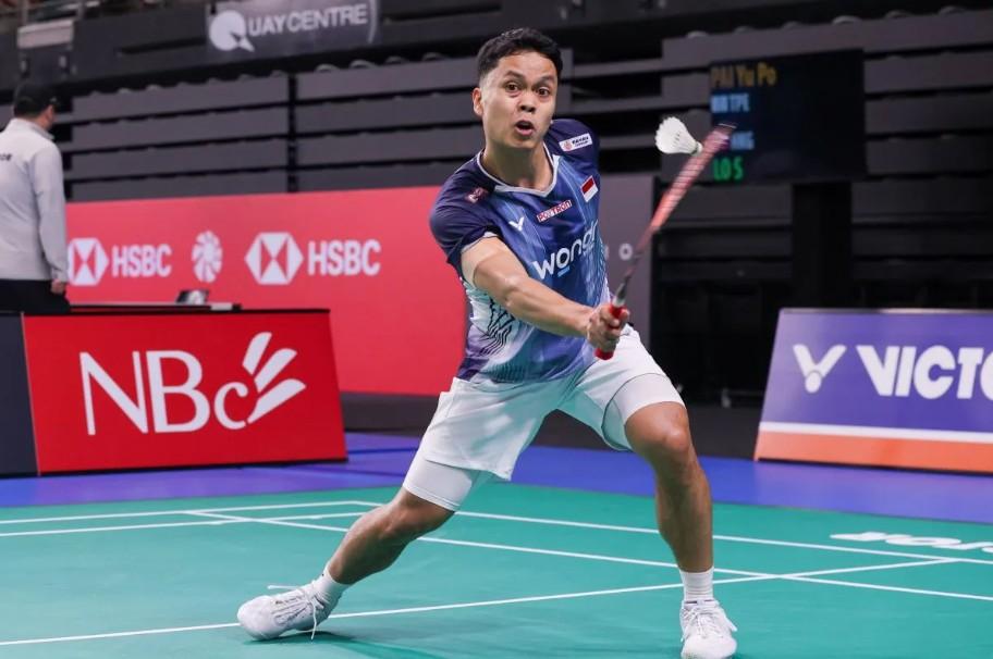 Anthony Sinisuka Ginting Tersingkir di Babak 32 Besar Australian Open 2026 setelah Dikalahkan Dong Tian Yao
