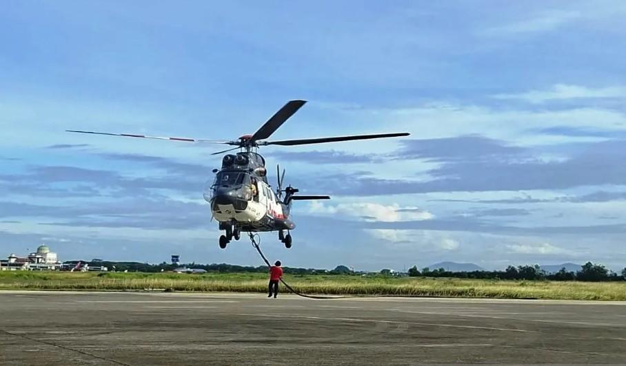 BNPB Lakukan Water Bombing untuk Padamkan Karhutla di Aceh Barat, Fokus Penanganan di Samatiga dan Bubon