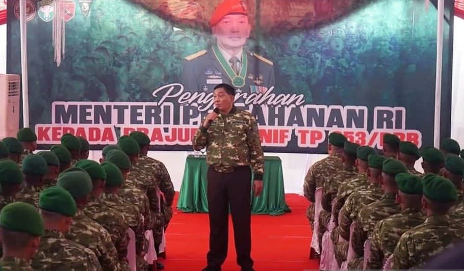 Menhan Sjafrie Sjamsoeddin Pastikan Yonif Teritorial Pembangunan 853/BRB Beroperasi Optimal Layani Masyarakat Aceh Timur