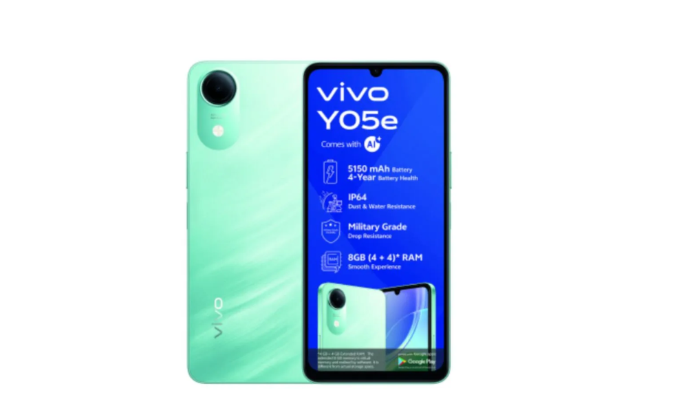 vivo Y05e Mulai Dijual di Afrika Selatan, Bawa Baterai 5.150 mAh dan Android 16