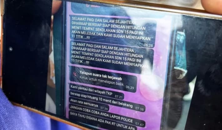Teror Bom di SDN Srengseng Sawah 15 Berawal dari Pesan WhatsApp Saat Upacara MPLS