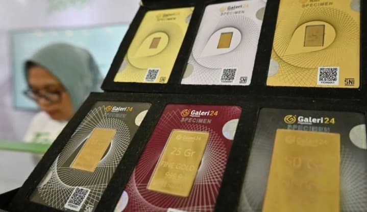 Daftar Harga Emas Galeri24, Antam, dan UBS di Pegadaian per 16 Juli 2026