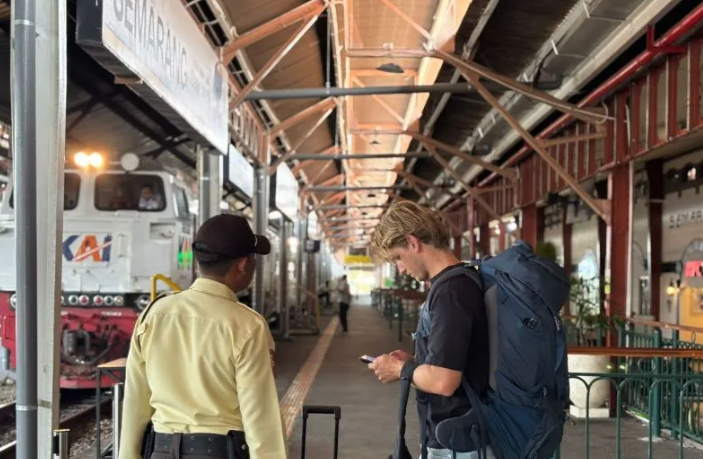 Penumpang WNA di Stasiun Tegal Naik 8,75 Persen pada Semester I 2026
