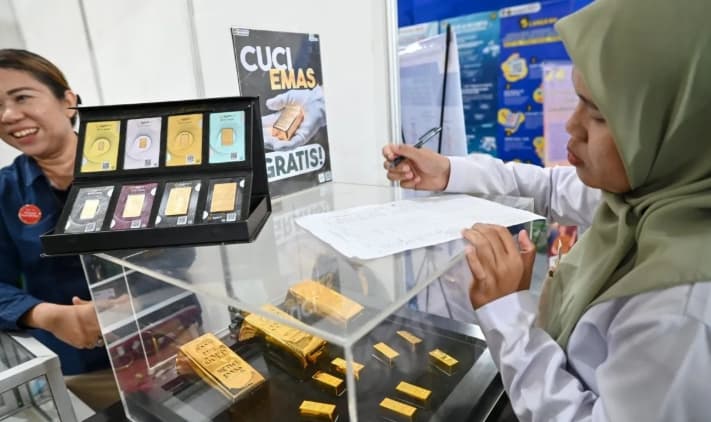 Harga Emas Galeri24, Antam, dan UBS di Pegadaian Kompak Bertahan pada Perdagangan Senin