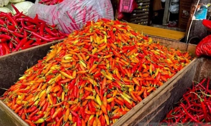 PIHPS Catat Harga Cabai Rawit Rp47.300 per Kilogram dan Telur Ayam Rp30.350 per Kilogram