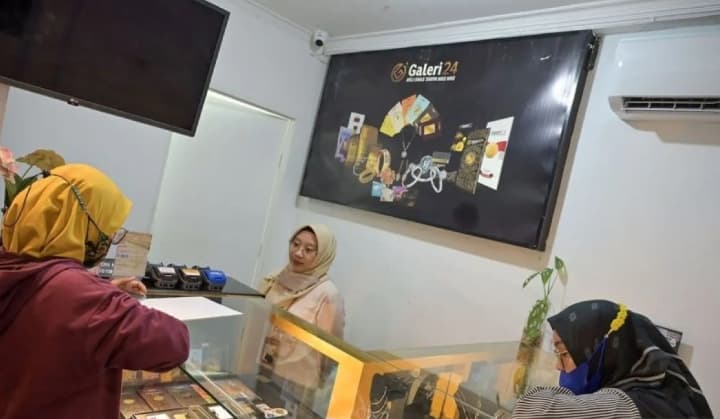 Harga Emas Antam Naik Rp5.000 Menjadi Rp2,64 Juta per Gram
