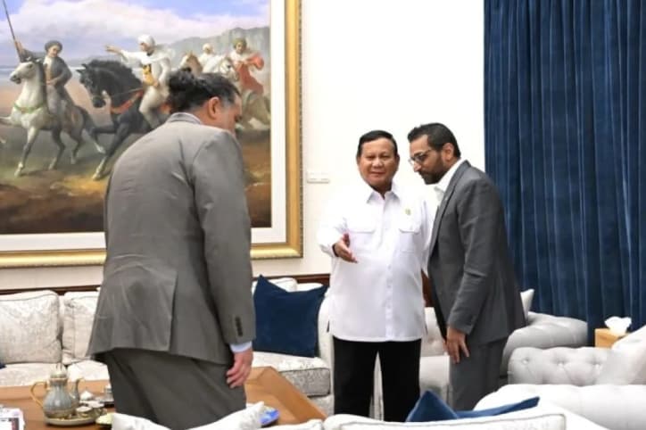 Prabowo Terima Direktur FBI untuk Perkuat Kerja Sama Repatriasi Artefak Budaya Indonesia