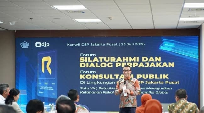 Kanwil DJP Jakarta Pusat Perkuat Sinergi dengan Pemangku Kepentingan Lewat Forum Konsultasi Publik