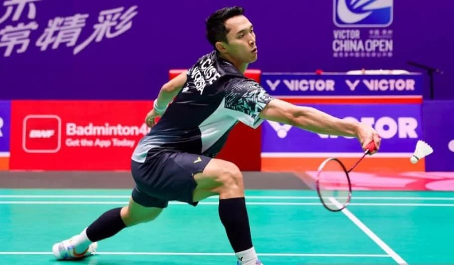 Jonatan Christie Tersingkir dari China Masters 2026, Jason Gunawan Menang Dua Gim Langsung
