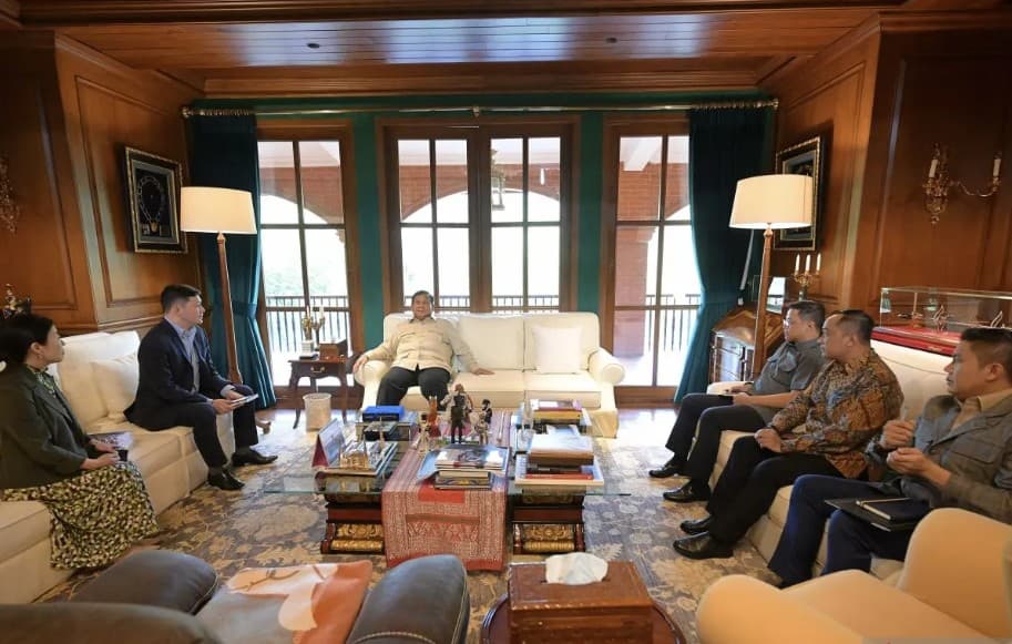 Prabowo Terima Dubes AS untuk ASEAN di Hambalang, Bahas Penguatan Kerja Sama dan Stabilitas Kawasan
