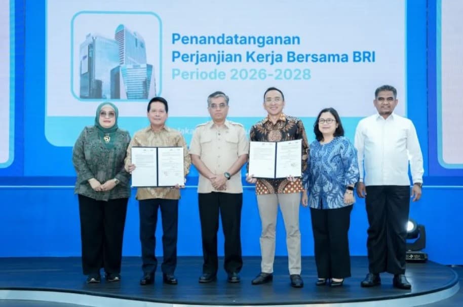 BRI dan Serikat Pekerja Teken PKB 2026–2028, Perkuat Hubungan Industrial dan Transformasi Perusahaan