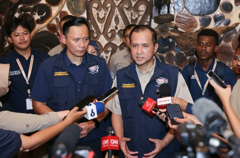 Tim Ekspedisi Patriot Perkuat Telekomunikasi dan Air Bersih di Kawasan Transmigrasi Lereh Papua