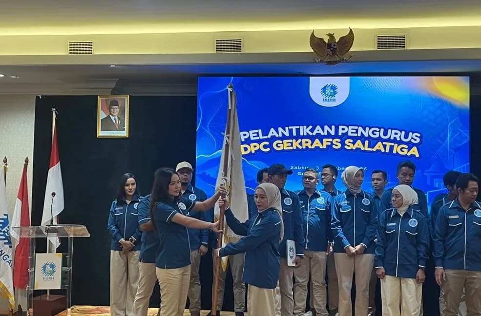 DPC GEKRAFS Salatiga Resmi Dilantik, Produk Ekonomi Kreatif Didorong Tembus Pasar Internasional