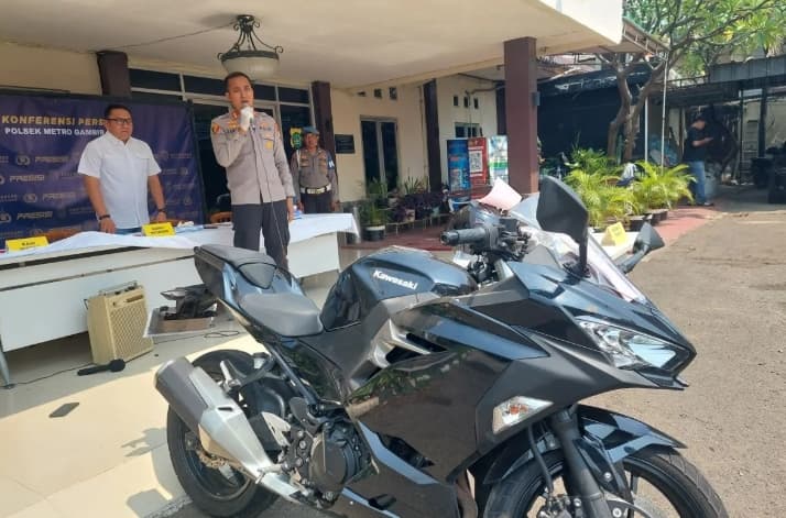 Polisi Ungkap Jambret Pakai Kawasaki Ninja untuk Pepet Korban dan Kabur dengan Kecepatan Tinggi