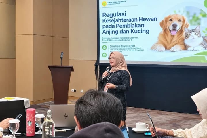 Kementan Dorong Pembiakan Anjing dan Kucing Lebih Bertanggung Jawab untuk Cegah Risiko Genetik dan Zoonosis