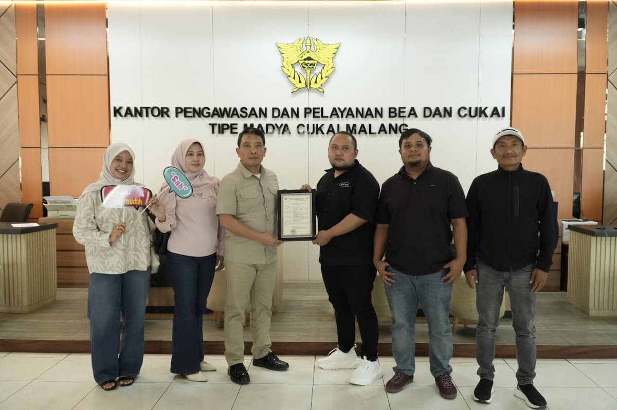 Patuhi Ketentuan Berusaha, CV Barakah Putra Jaya Resmi Dapatkan Izin NPPBKC dari Bea Cukai Malang