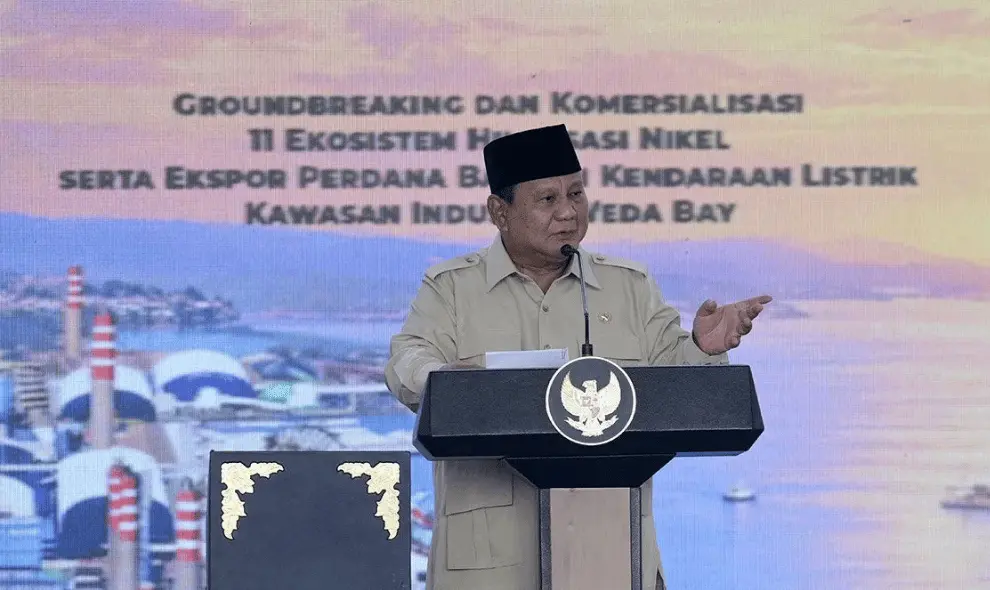 Prabowo Resmikan Empat Proyek Hilirisasi di Halmahera dan Mulai Bangun Tujuh Proyek Baru Senilai Rp180 Triliun