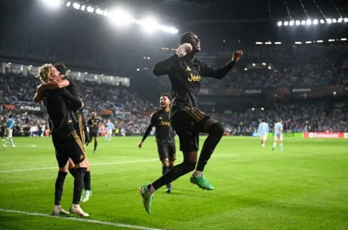 Juventus Comeback Dramatis atas Celta Vigo, Gol Menit Akhir Kolo Muani Pastikan Kemenangan 2-1 di Liga Europa