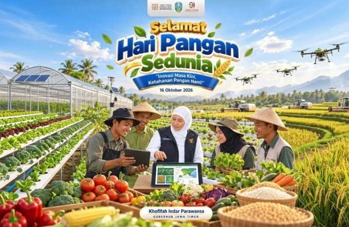 Khofifah Dorong Hilirisasi Pangan di Jawa Timur agar Petani Tak Hanya Jual Hasil Panen Mentah dan Pendapatan Meningkat