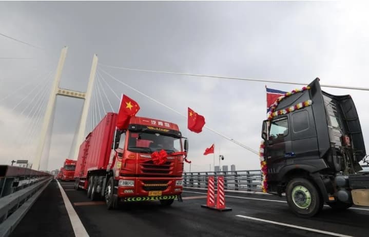 China dan Korea Utara Resmikan Jembatan Baru Sungai Yalu, Jalur Perbatasan Empat Lajur Mulai Beroperasi
