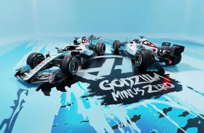 Haas Luncurkan Desain Mobil F1 Bertema Godzilla Minus Zero untuk Grand Prix Amerika Serikat 2026