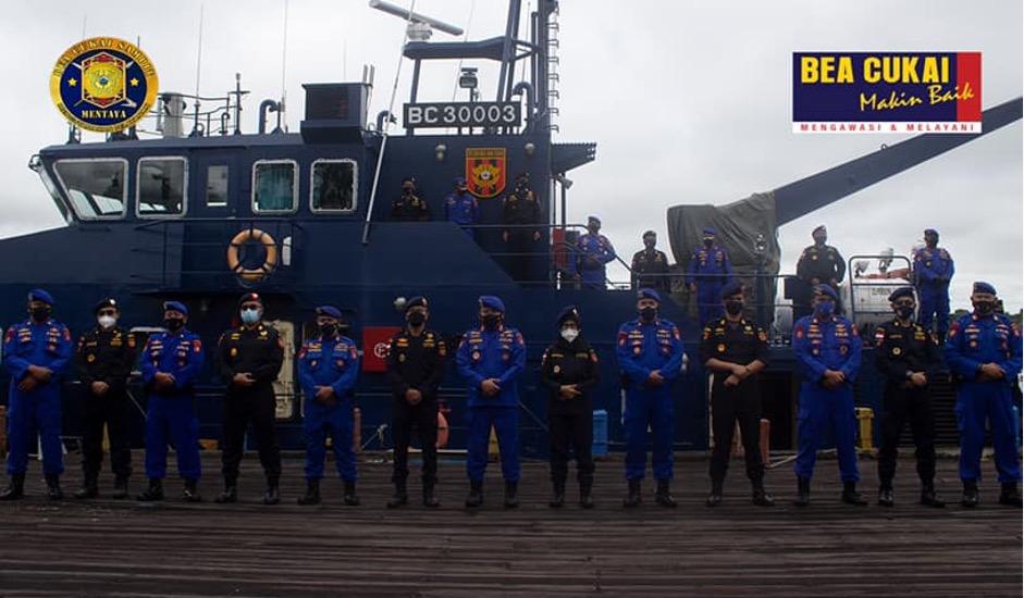 Lewat Patroli Gabungan, Bea Cukai-Polairud Perkuat Pengawasan Wilayah Laut