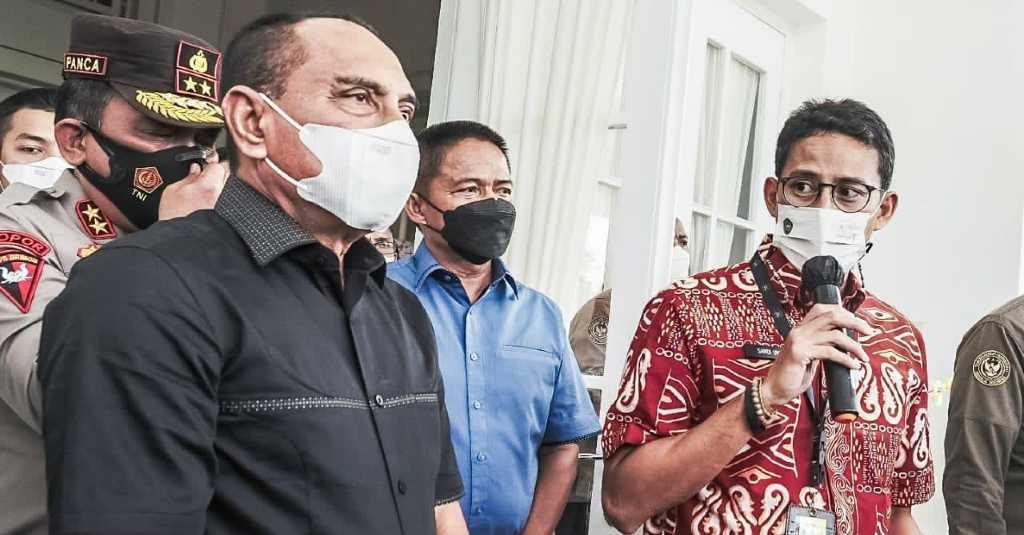 Menparekraf Sandiaga Uno Sebut Ada Potensi Besar Ekonomi Kreatif di Sumut