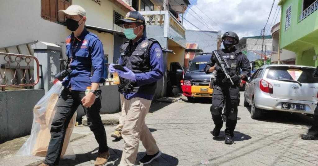 Pasca Bom Bunuh Diri Gereja, Densus 88 Tangkap 4 Tersangka Teroris di Makassar