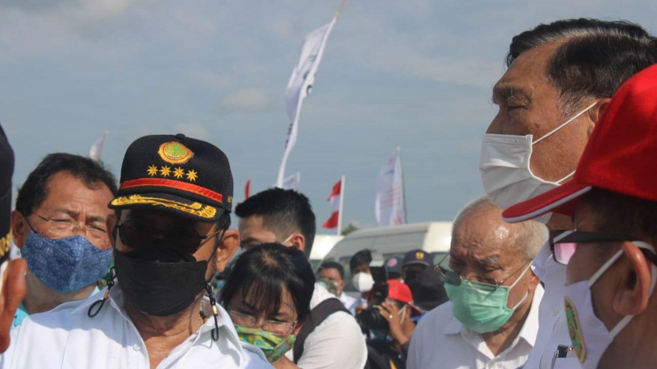 Menko Luhut Dorong Kolaborasi di Food Estate Libatkan Kementan, PUPR, dan Peneliti