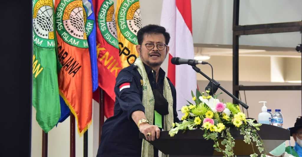 Mentan SYL: Perkuat Peran SDM Pertanian untuk Tingkatkan Produksi Pertanian