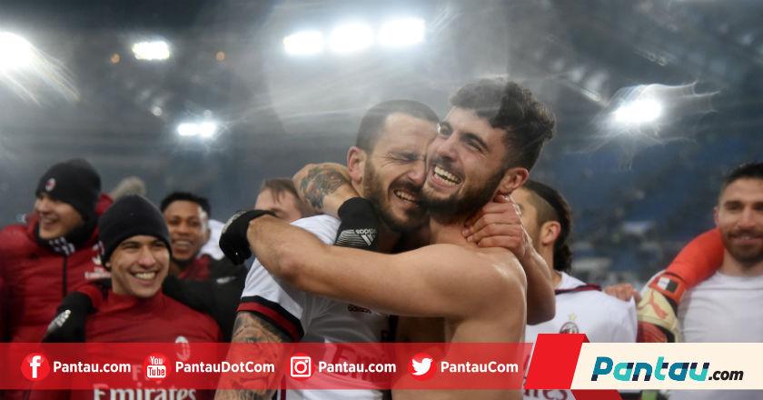 Kalahkan Lazio Lewat Drama Adu Penalti, Milan Jumpa Juve di Final Coppa Italia 2018