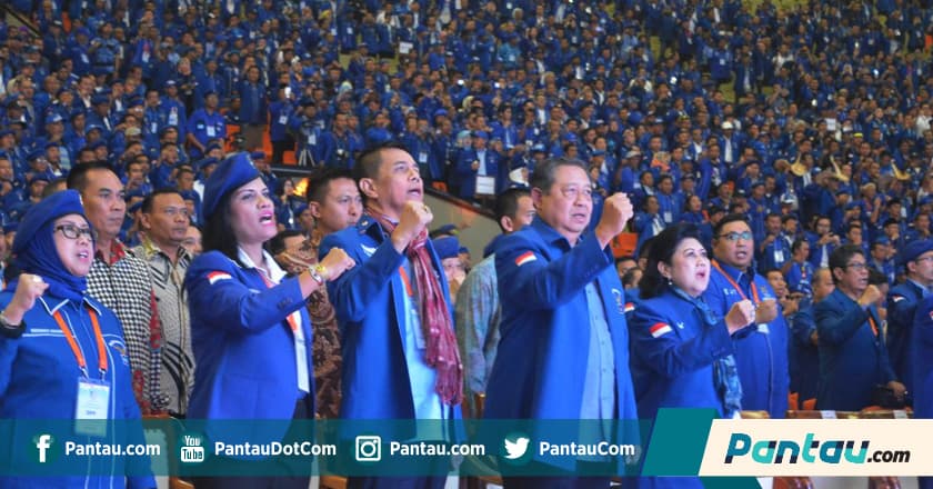 SBY 'Ceramahi' Jokowi di Rapimnas Demokrat
