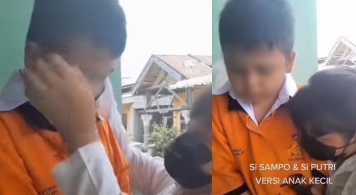 Viral Parodi 'Ferdy Sambo-Putri Candrawathi' Pasang Masker Versi Minimalis, Netizen: Mukanya Dijepret sama Masker!