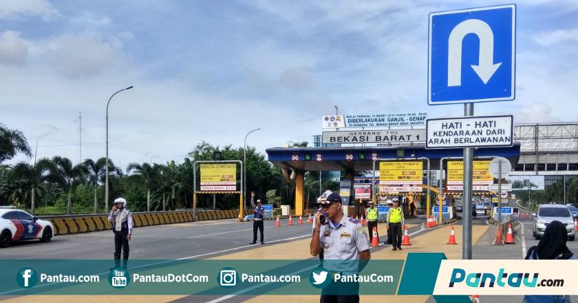 Hari Kedua Ganjil Genap di Tol Bekasi, Kepadatan Berkurang 30 Persen