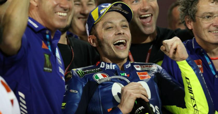 Raih Podium Ketiga di GP Qatar, Rossi Dapat Pujian